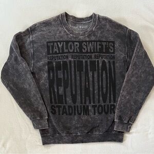 NWOT Taylor Swift Reputation Stadium Tour Crewneck Sweatshirt
